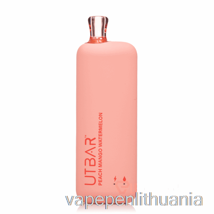 Flum Ut Bar 6000 Vienkartinis Persikų Mango Arbūzo Vape Skystis